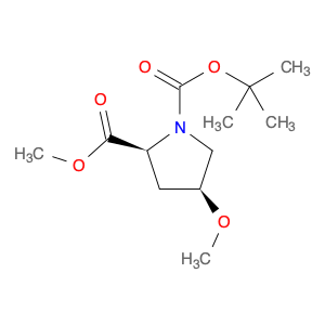 215918-38-0 (2S,4S)-1-tert-butyl 2-methyl 4-methoxypyrrolidine-1,2-dicarboxylate