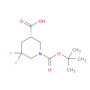 2166022-52-0 (3S)-1-[(tert-butoxy)carbonyl]-5,5-difluoropiperidine-3-carboxylic acid