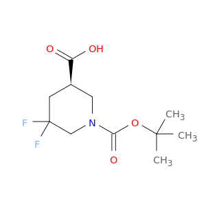 (3R)-1-[(tert-butoxy)carbonyl]-5,5-difluoropiperidine-3-carboxylic acid