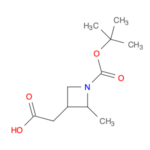 2167195-25-5 2-{1-[(tert-butoxy)carbonyl]-2-methylazetidin-3-yl}acetic acid