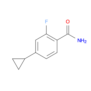 2167471-91-0 4-cyclopropyl-2-fluorobenzamide