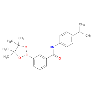 2171363-38-3 Benzamide, N-[4-(1-methylethyl)phenyl]-3-(4,4,5,5-tetramethyl-1,3,2-dioxaborolan-2-yl)-