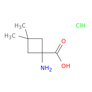 1-amino-3,3-dimethylcyclobutane-1-carboxylic acid hydrochloride