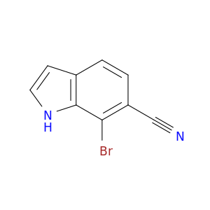 2173193-92-3 7-Bromo-1H-indole-6-carbonitrile