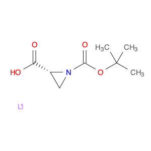 2173637-01-7 (2R)-1-[(tert-butoxy)carbonyl]aziridine-2-carboxylic acid, lithium salt