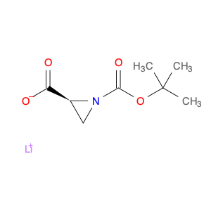 2173637-20-0 (2S)-1-[(tert-butoxy)carbonyl]aziridine-2-carboxylic acid, lithium salt