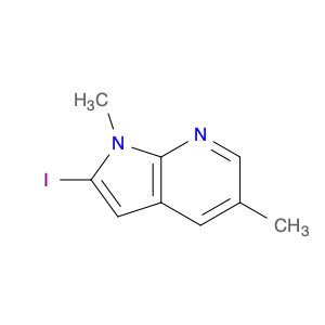 2173991-62-1 2-iodo-1,5-dimethyl-1H-pyrrolo[2,3-b]pyridine