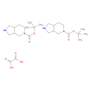 2173991-70-1 oxalic acid; bis(tert-butyl octahydro-1H-pyrrolo[3,4-c]pyridine-5-carboxylate)