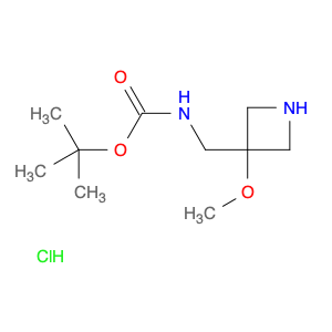 2173991-92-7 tert-butyl N-[(3-methoxyazetidin-3-yl)methyl]carbamate hydrochloride