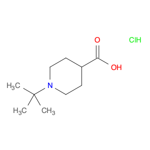 1-tert-butylpiperidine-4-carboxylic acid hydrochloride