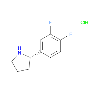 2177258-16-9 (2S)-2-(3,4-DIFLUOROPHENYL)PYRROLIDINE HYDROCHLORIDE