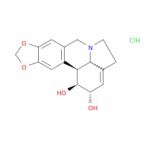 2188-68-3 1H-[1,3]Dioxolo[4,5-j]pyrrolo[3,2,1-de]phenanthridine-1,2-diol,2,4,5,7,12b,12c-hexahydro-, hydrochloride (1:1), (1S,2S,12bS,12cS)-