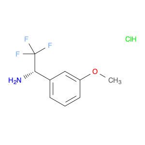 2222471-40-9 (1S)-2,2,2-TRIFLUORO-1-(3-METHOXYPHENYL)ETHYLAMINE hydrochloride