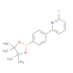 2222544-79-6 2-fluoro-6-(4-(4,4,5,5-tetramethyl-1,3,2-dioxaborolan-2-yl)phenyl)pyridine