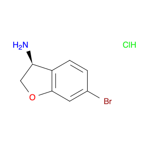 2225878-88-4 3-Benzofuranamine, 6-bromo-2,3-dihydro-, hydrochloride (1:1), (3S)-