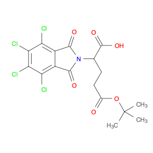 2227107-17-5 (2R)-5-[(2-methylpropan-2-yl)oxy]-5-oxo-2-(4,5,6,7-tetrachloro-1,3-dioxoisoindol-2-yl)pentanoic acid