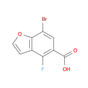 2227206-54-2 7-bromo-4-fluoro-1-benzofuran-5-carboxylic acid