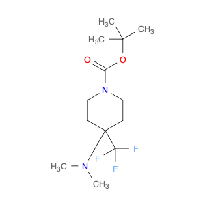 2227206-58-6 tert-butyl 4-(dimethylamino)-4-(trifluoromethyl)piperidine-1-carboxylate