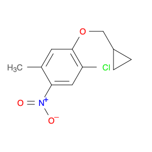 1-chloro-2-(cyclopropylmethoxy)-4-methyl-5-nitro-benzene