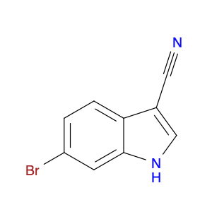 224434-83-7 6-Bromo-1H-indole-3-carbonitrile