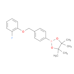 2245053-33-0 2-(4-((2-fluorophenoxy)methyl)phenyl)-4,4,5,5-tetramethyl-1,3,2-dioxaborolane