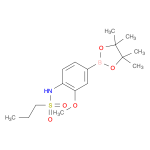 2245819-88-7 N-(2-methoxy-4-(4,4,5,5-tetramethyl-1,3,2-dioxaborolan-2-yl)phenyl)propane-1-sulfonamide