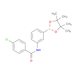 2246586-62-7 4-chloro-N-(3-(4,4,5,5-tetramethyl-1,3,2-dioxaborolan-2-yl)phenyl)benzamide