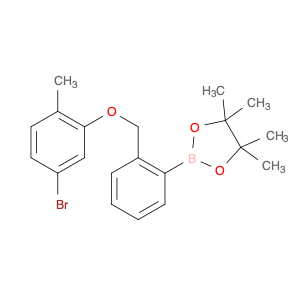 2246589-58-0 2-(2-((5-bromo-2-methylphenoxy)methyl)phenyl)-4,4,5,5-tetramethyl-1,3,2-dioxaborolane