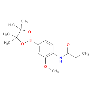 2246619-90-7 N-(2-methoxy-4-(4,4,5,5-tetramethyl-1,3,2-dioxaborolan-2-yl)phenyl)propionamide