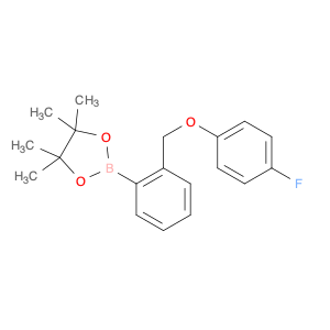 2246642-92-0 2-(2-((4-fluorophenoxy)methyl)phenyl)-4,4,5,5-tetramethyl-1,3,2-dioxaborolane