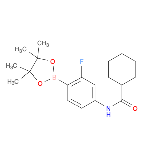 2246657-45-2 Cyclohexanecarboxamide, N-[3-fluoro-4-(4,4,5,5-tetramethyl-1,3,2-dioxaborolan-2-yl)phenyl]-