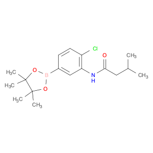 2246671-04-3 N-[2-chloro-5-(tetramethyl-1,3,2-dioxaborolan-2-yl)phenyl]-3-methylbutanamide