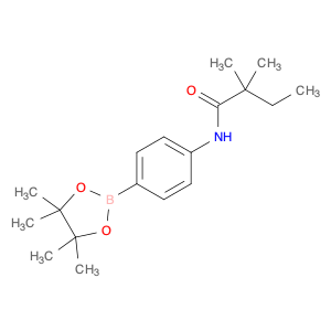 2246671-57-6 2,2-dimethyl-N-[4-(tetramethyl-1,3,2-dioxaborolan-2-yl)phenyl]butanamide