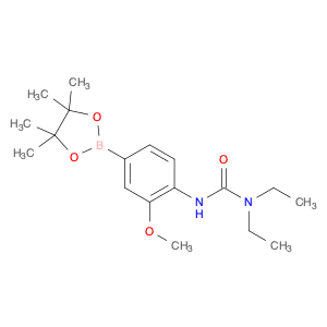 2246673-66-3 1,1-diethyl-3-(2-methoxy-4-(4,4,5,5-tetramethyl-1,3,2-dioxaborolan-2-yl)phenyl)urea