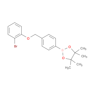 2246676-65-1 2-(4-((2-bromophenoxy)methyl)phenyl)-4,4,5,5-tetramethyl-1,3,2-dioxaborolane