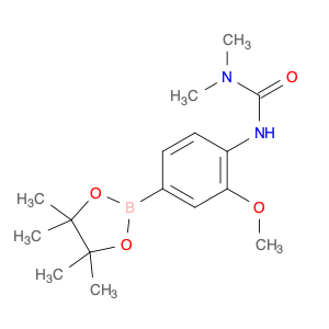 2246679-53-6 3-(2-methoxy-4-(4,4,5,5-tetramethyl-1,3,2-dioxaborolan-2-yl)phenyl)-1,1-dimethylurea