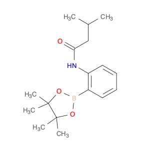 2246681-91-2 3-methyl-N-[2-(tetramethyl-1,3,2-dioxaborolan-2-yl)phenyl]butanamide