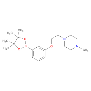 2246691-45-0 1-methyl-4-(2-(3-(4,4,5,5-tetramethyl-1,3,2-dioxaborolan-2-yl)phenoxy)ethyl)piperazine