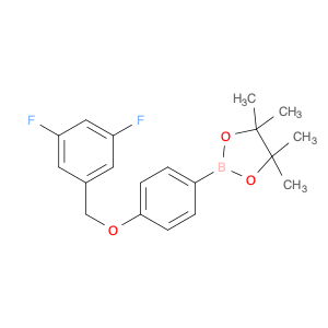 2246693-81-0 2-(4-((3,5-difluorobenzyl)oxy)phenyl)-4,4,5,5-tetramethyl-1,3,2-dioxaborolane