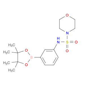 2246696-15-9 4-Morpholinesulfonamide, N-[3-(4,4,5,5-tetramethyl-1,3,2-dioxaborolan-2-yl)phenyl]-