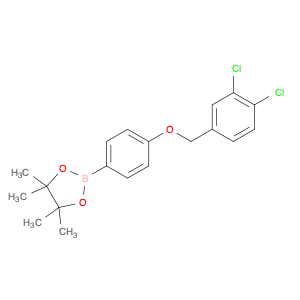 2246740-41-8 1,3,2-Dioxaborolane, 2-[4-[(3,4-dichlorophenyl)methoxy]phenyl]-4,4,5,5-tetramethyl-