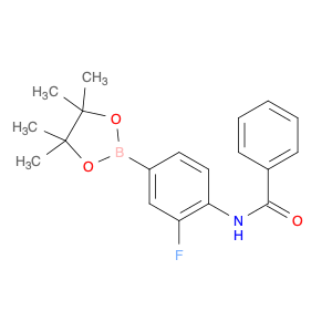 2246744-18-1 N-(2-fluoro-4-(4,4,5,5-tetramethyl-1,3,2-dioxaborolan-2-yl)phenyl)benzamide