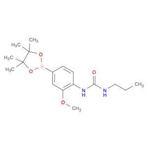 2246746-56-3 1-(2-methoxy-4-(4,4,5,5-tetramethyl-1,3,2-dioxaborolan-2-yl)phenyl)-3-propylurea