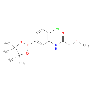 2246751-94-8 N-[2-chloro-5-(tetramethyl-1,3,2-dioxaborolan-2-yl)phenyl]-2-methoxyacetamide