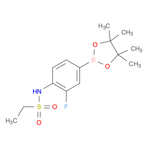 2246772-82-5 N-[2-fluoro-4-(tetramethyl-1,3,2-dioxaborolan-2-yl)phenyl]ethane-1-sulfonamide