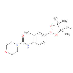 2246774-05-8 4-Morpholinecarboxamide, N-[2-methyl-4-(4,4,5,5-tetramethyl-1,3,2-dioxaborolan-2-yl)phenyl]-