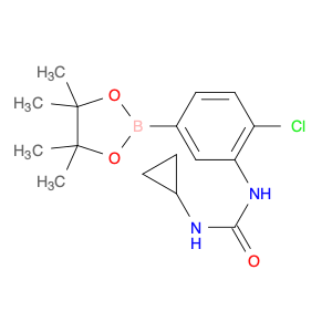 2246785-58-8 1-[2-chloro-5-(tetramethyl-1,3,2-dioxaborolan-2-yl)phenyl]-3-cyclopropylurea