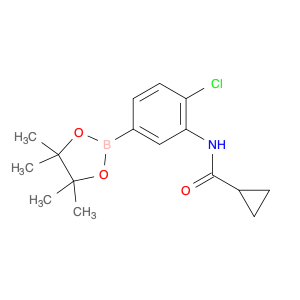 2246786-07-0 N-[2-chloro-5-(tetramethyl-1,3,2-dioxaborolan-2-yl)phenyl]cyclopropanecarboxamide