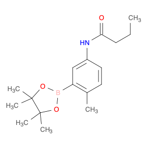 2246814-38-8 N-[4-methyl-3-(tetramethyl-1,3,2-dioxaborolan-2-yl)phenyl]butanamide