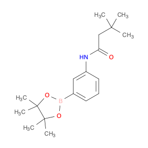 2246814-89-9 3,3-dimethyl-N-[3-(tetramethyl-1,3,2-dioxaborolan-2-yl)phenyl]butanamide